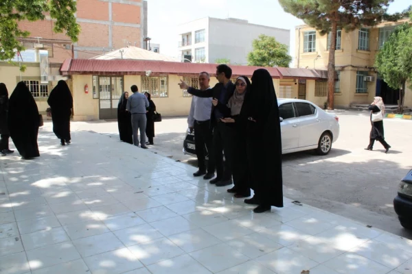 جلسه کمیته زیبا سازی پردیس خواهران 8