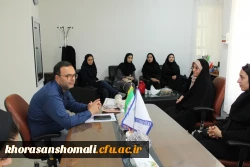 تقدیر و تشکر از بازیکنان تیم والیبال چهار نفره پردیس خواهران راه یافته به یک هشتم نهایی مسابقات کشوری 2