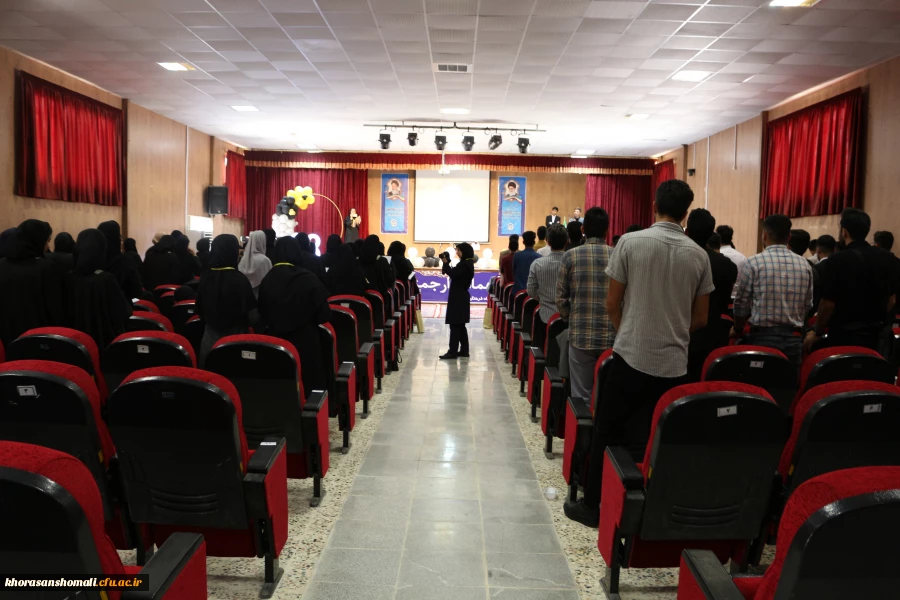 برگزاری جشن دانش آموختگی ویژه فارغ التحصیلان ورودی 98 12