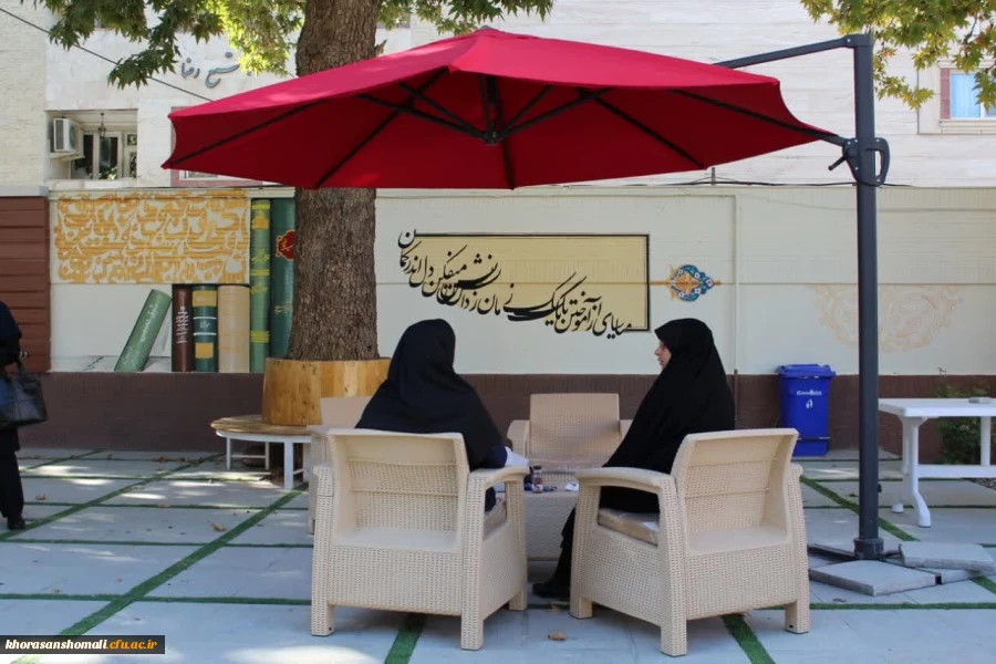 زیباسازی فضای پردیس امام جعفر صادق(ع)  5