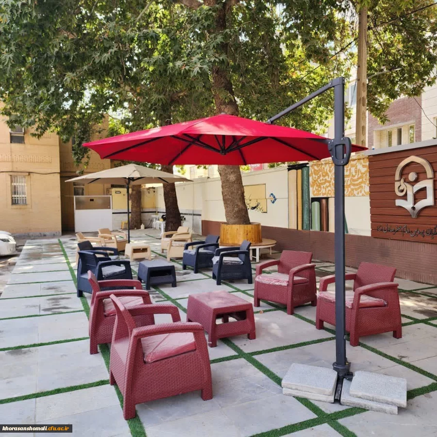 زیباسازی فضای پردیس امام جعفر صادق(ع)  8