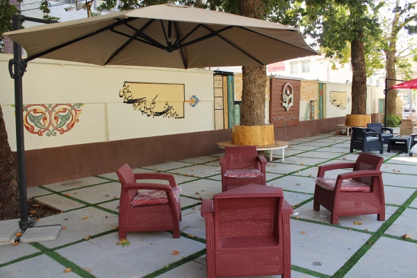 زیباسازی فضای پردیس امام جعفر صادق(ع)  2