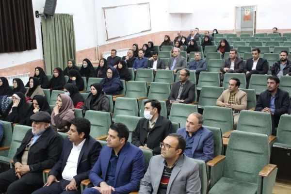 حضور دکتر نجار مشاور عالی ریاست محترم دانشگاه فرهنگیان در دانشگاه فرهنگیان خراسان شمالی 4