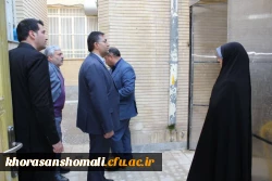 حضور دکتر نجار مشاور عالی ریاست محترم دانشگاه فرهنگیان در دانشگاه فرهنگیان خراسان شمالی 9