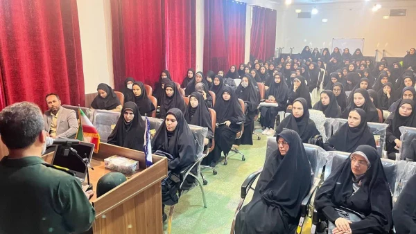 گزارش نشست مسئله شناسی پیرامون فلسطین با حضور سردار اکبری (جانشین فرمانده سپاه خراسان شمالی ) 5