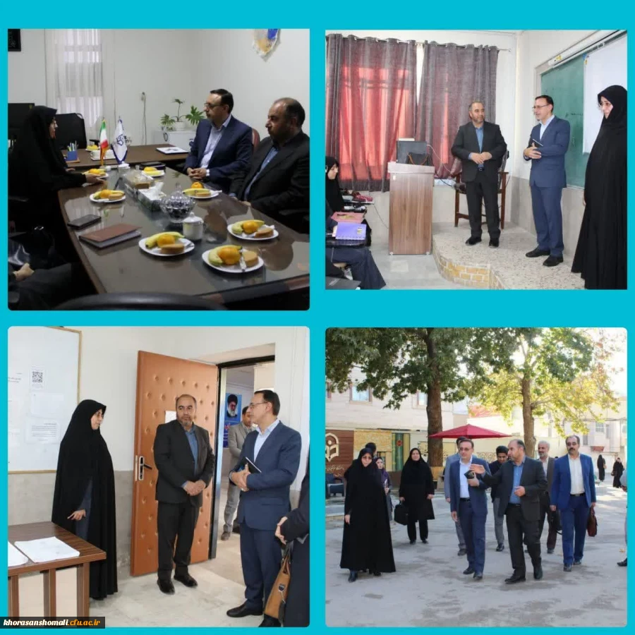 حضور نماینده محترم مردم خراسان شمالی در مجلس شورای اسلامی در دانشگاه فرهنگیان و پردیس اما جعفر صادق(ع) 2