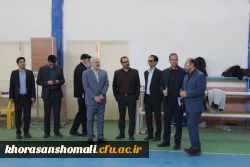 دیدار و حضور آقای دکتر یعقوبی، مدیرکل محترم پشتیبانی و رفاه سازمان مرکزی دانشگاه فرهنگیان  9