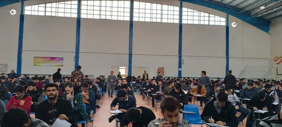 برگزاری امتحانات نیمسال اول در پردیس های استان 5