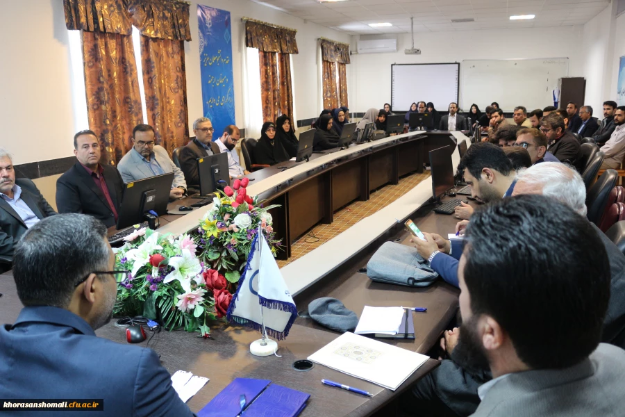 آئین تکریم و معارفه حراست دانشگاه فرهنگیان خراسان شمالی 5