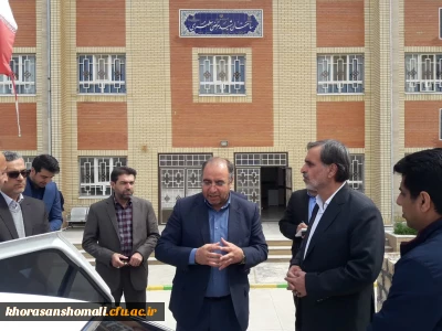 حضور سرزده ی استاندار محترم خراسان شمالی از دانشگاه فرهنگیان