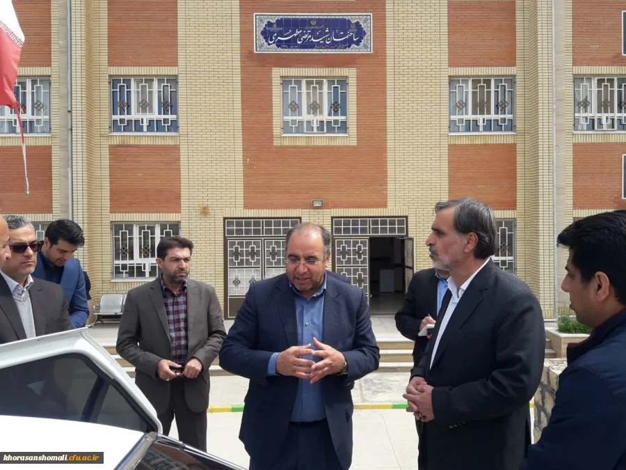 حضور سرزده ی استاندار محترم خراسان شمالی از دانشگاه فرهنگیان 2