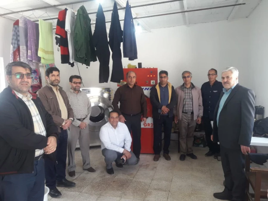 افتتاحیه خشکشویی، تایپ و تکثیر، پیرایش و بوفه دانشجویی دانشگاه 6