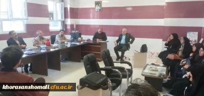 جلسه هماهنگ سرپرستان دو پردیس 