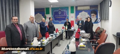 برگزاری نشست هم اندیشی کمیته علمی  پویش آموخته ها و نیاموخته های من در دانشگاه فرهنگیان با حضور مدیرکل محترم آموزش و پرورش و مدیر آموزش وپرورش شهرستان بجنورد.