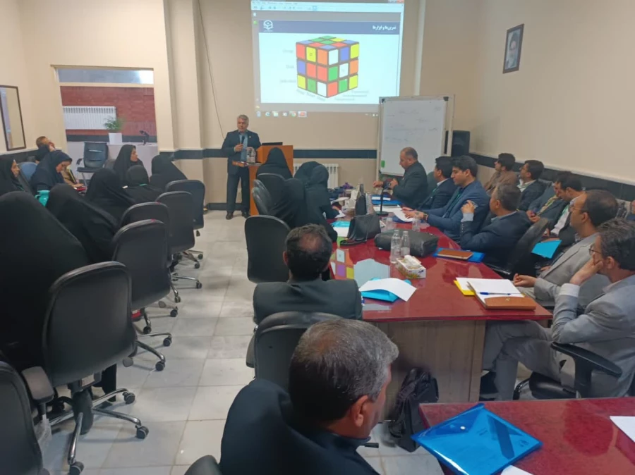 برگزاری دوره تربیت ارزیاب حرفه ای در استان خراسان شمالی با حضور دکتر ایوب ابراهیمی رئیس مرکز نظارت و ارزیابی سازمان مرکزی 3