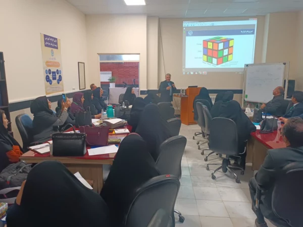 برگزاری دوره تربیت ارزیاب حرفه ای در استان خراسان شمالی با حضور دکتر ایوب ابراهیمی رئیس مرکز نظارت و ارزیابی سازمان مرکزی 4