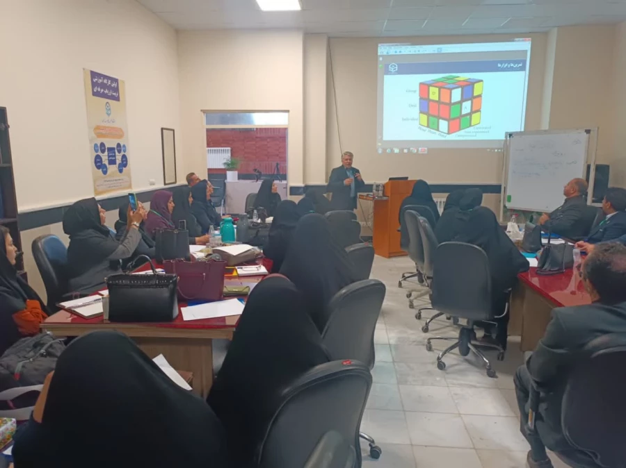 برگزاری دوره تربیت ارزیاب حرفه ای در استان خراسان شمالی با حضور دکتر ایوب ابراهیمی رئیس مرکز نظارت و ارزیابی سازمان مرکزی 4