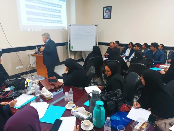 برگزاری دوره تربیت ارزیاب حرفه ای در استان خراسان شمالی با حضور دکتر ایوب ابراهیمی رئیس مرکز نظارت و ارزیابی سازمان مرکزی 6