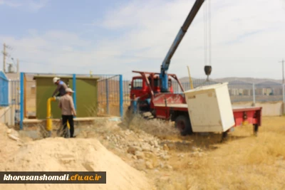 ارتقای ایستگاه گاز دانشگاه از حجم 400 به 1000 مترمکعب