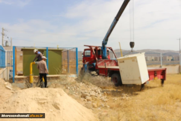 ارتقای ایستگاه گاز دانشگاه از حجم 400 به 1000 مترمکعب 2