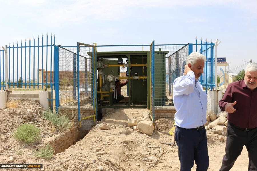 ارتقای ایستگاه گاز دانشگاه از حجم 400 به 1000 مترمکعب 5