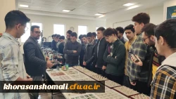 ازدید دانشجومعلمان دانشگاه فرهنگیان خراسان شمالی از پارک علم و فناوری استان