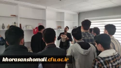 بازدید دانشجومعلمان دانشگاه فرهنگیان خراسان شمالی از پارک علم و فناوری استان 4