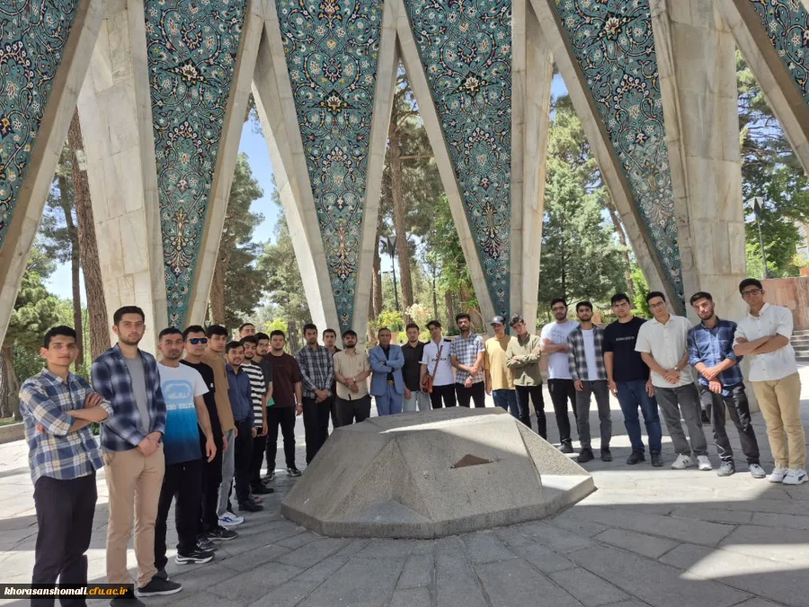 دانشجویان پردیس امام محمدباقر(ع) در سفری علمی و فرهنگی به نیشابور 2