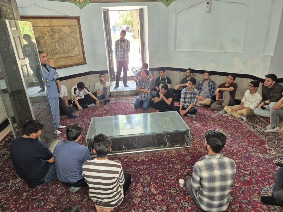 دانشجویان پردیس امام محمدباقر(ع) در سفری علمی و فرهنگی به نیشابور 3