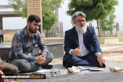 نشست و جلسه مدیرکل محترم ستاد امور شاهد و ایثارگران دانشگاه فرهنگیان کشور با اعضای کانون علمی فرهنگی ایثار خراسان شمالی