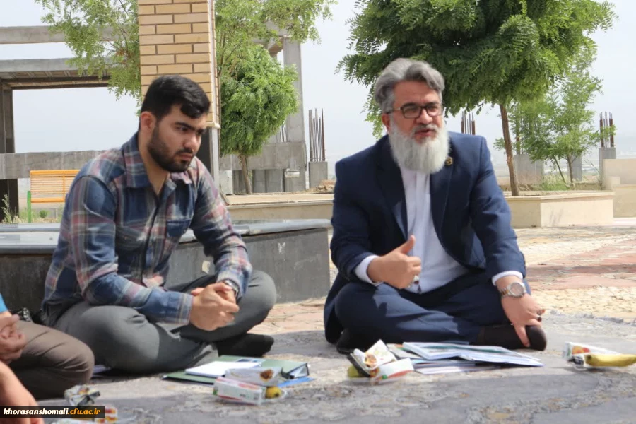 نشست و جلسه مدیرکل ستاد امور شاهد و ایثارگران دانشگاه فرهنگیان کشور با اعضا کانون علمی فرهنگی ایثار خراسان شمالی؛ 2