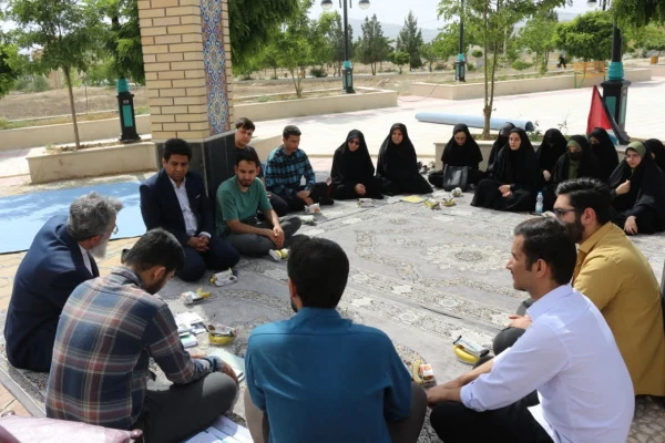 نشست و جلسه مدیرکل ستاد امور شاهد و ایثارگران دانشگاه فرهنگیان کشور با اعضا کانون علمی فرهنگی ایثار خراسان شمالی؛ 3