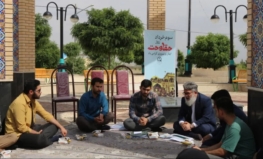 نشست و جلسه مدیرکل ستاد امور شاهد و ایثارگران دانشگاه فرهنگیان کشور با اعضا کانون علمی فرهنگی ایثار خراسان شمالی؛ 4