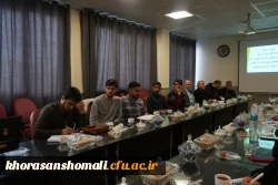 نشست پرسش و پاسخ تشکل های دانشجویی دانشگاه فرهنگیان خراسان شمالی با حضور نماینده مجلس جناب آقای دکتر پاکمهر  6