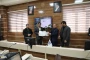 حضور رئیس دانشگاه جهت تکریم روز مهندس